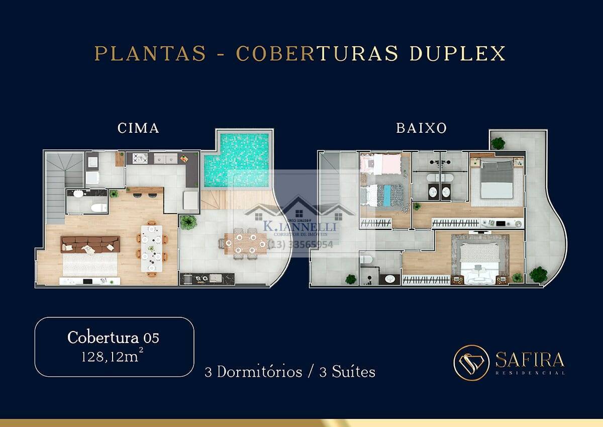 Apartamento, 3 quartos, 155 m² - Foto 2