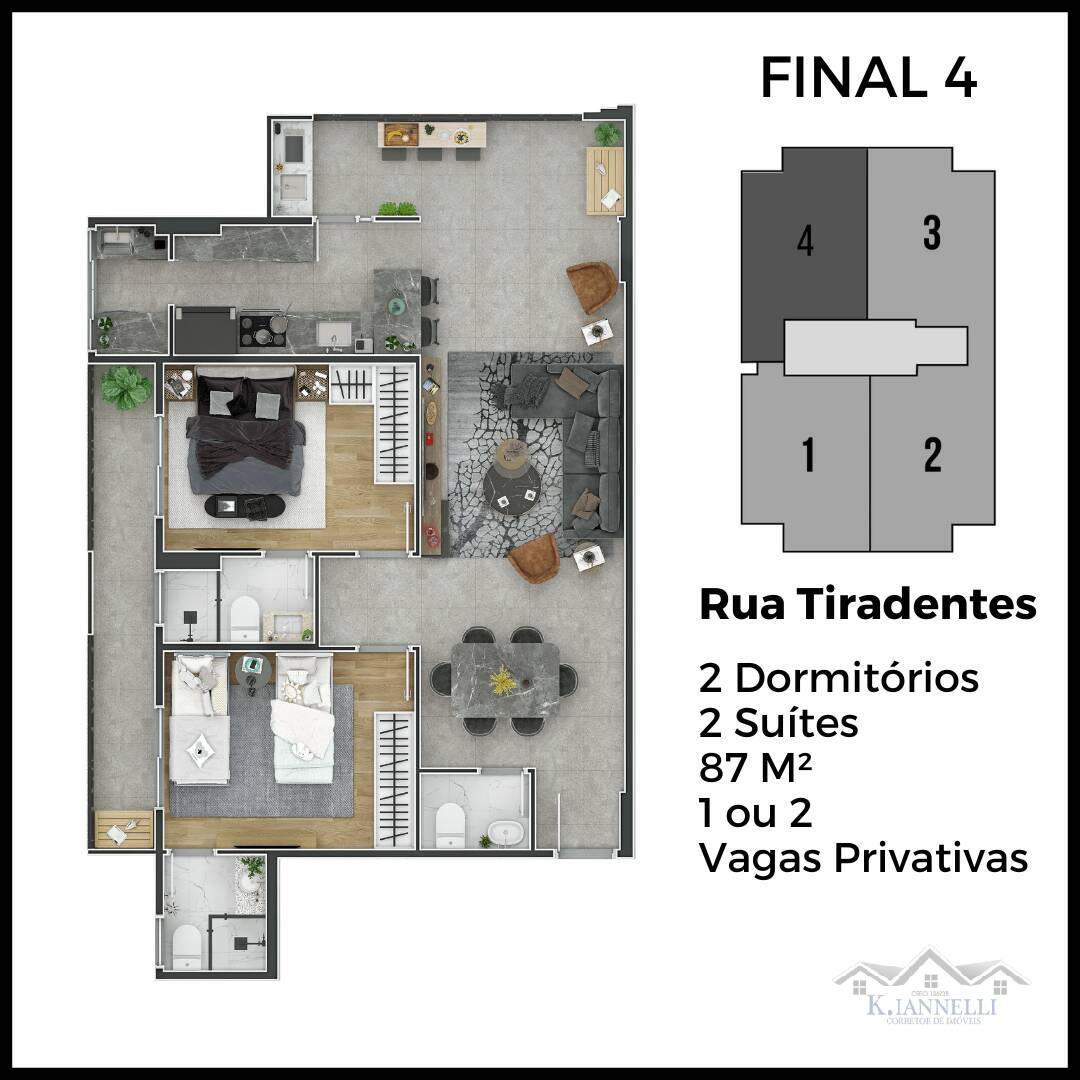 Apartamento à venda com 3 quartos, 150m² - Foto 5