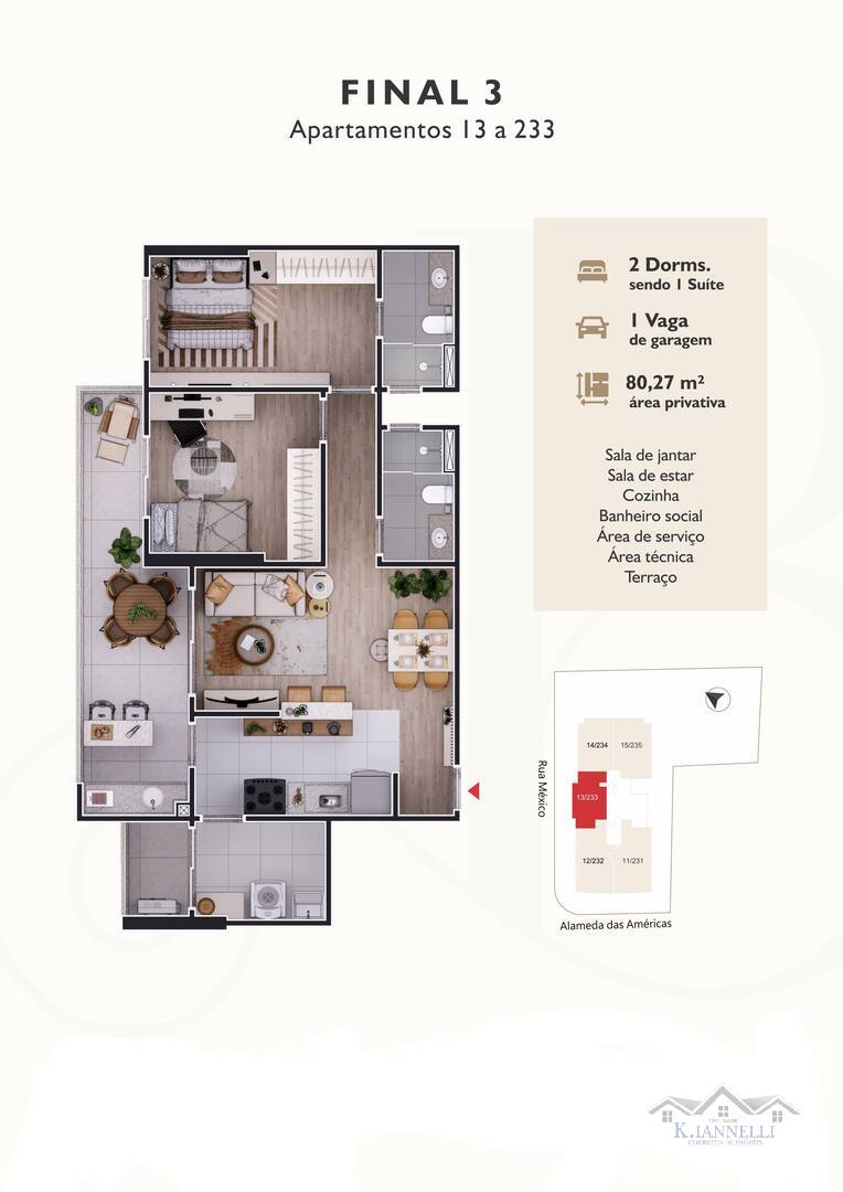 Apartamento à venda com 3 quartos, 111m² - Foto 4