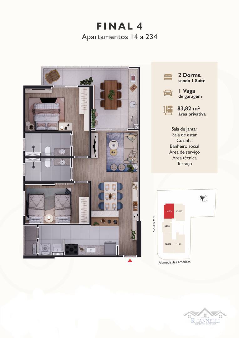 Apartamento à venda com 3 quartos, 111m² - Foto 5