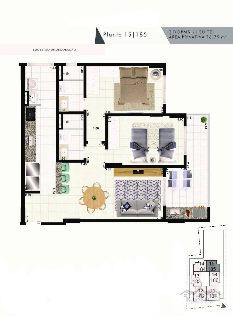 Apartamento à venda com 3 quartos, 95m² - Foto 6