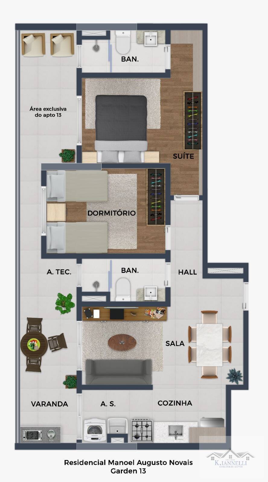 Apartamento à venda com 2 quartos, 70m² - Foto 10