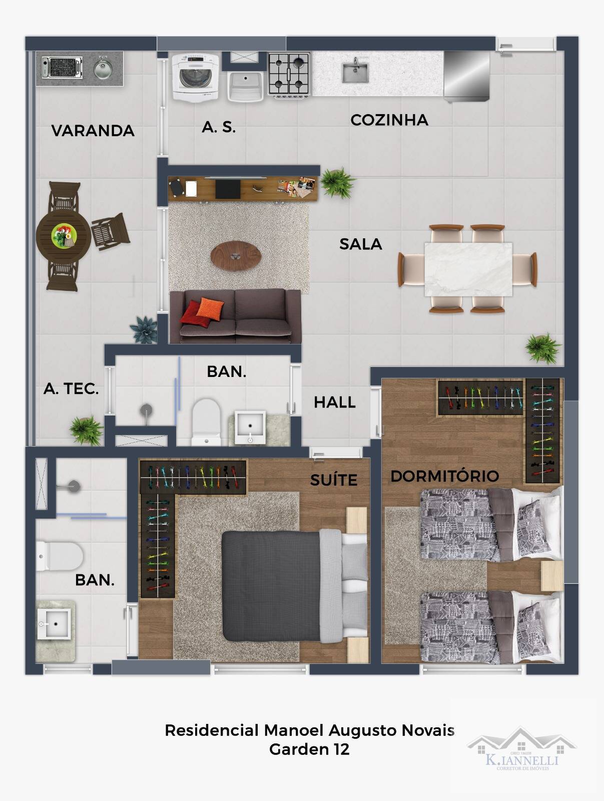 Apartamento à venda com 2 quartos, 70m² - Foto 20